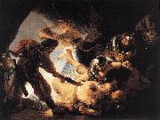 REMBRANDT Harmenszoon van Rijn, The Blinding of Samson